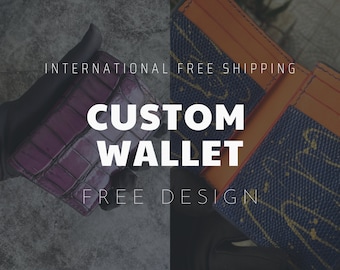 Billetera de cuero personalizada para hombre, billetera de cuero para hombre, la mejor billetera para hombre, billetera personalizada para hombre, billetera de cuero para tarjetas