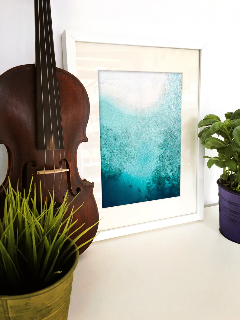 BEACH print Large Wall Art Minimalist Art Waves Print Nature Print Wall Decor Ocean Print Wall Art Tropical Art PRINTABLE ART