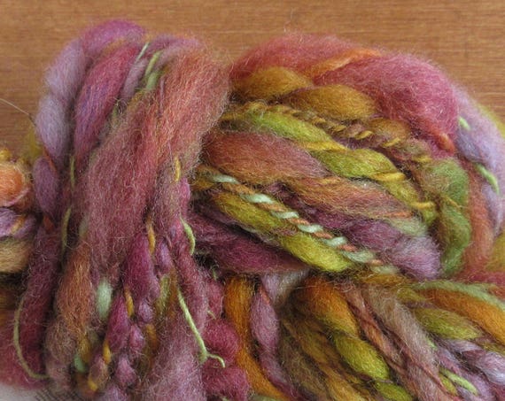 Lavender and Friends - Hand spun, hand dyed mini skein *MS1033