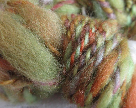 Elf Upholstery - Hand spun, hand dyed mini skein *MS1034