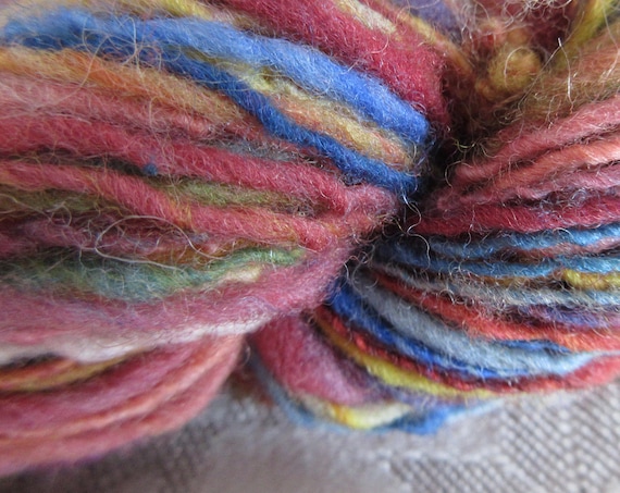Prismish - Hand spun mini skein *MS1025