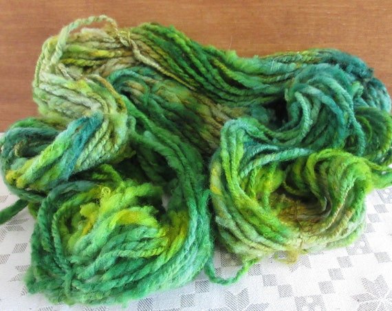Everyone Envy Maggie.- hand spun , hand dyed, domestic wool *HSN1110