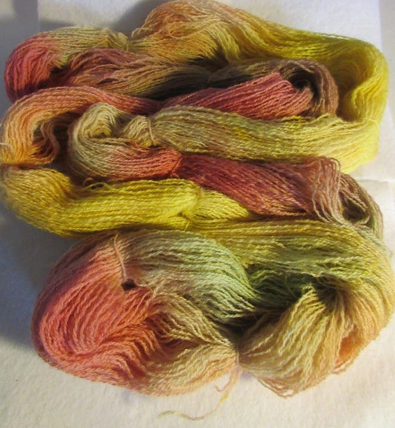 The Season Is In -Pastel hand dyed wool