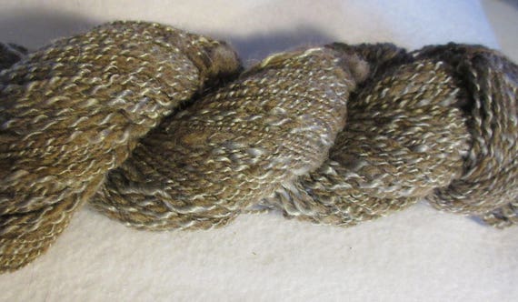 Behind The Barn - Hand spun natural wool