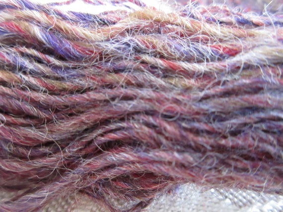 Behind The Bookcase - Hand spun yarn mini skein *MS1029