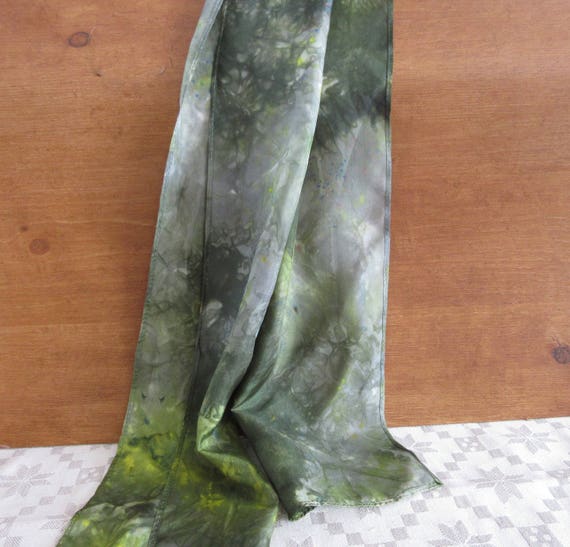 Into The Woods - Handpainted Silk Scarf *SS