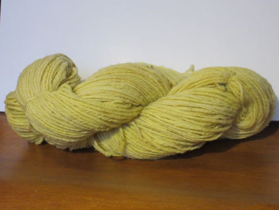 Shy - Handspun, Hand Dyed, domestic wool yarn