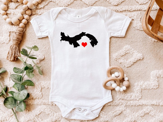 Panama Baby Bebe Shower Gift Unisex Bodysuit Infant Clothing Etsy