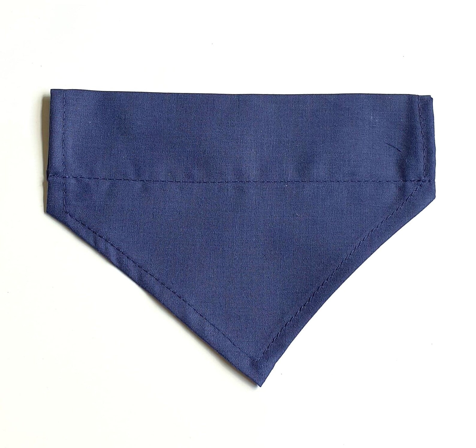 6 X Blank Dog BANDANAS Dark Navy Blue Cotton Personalising Etsy