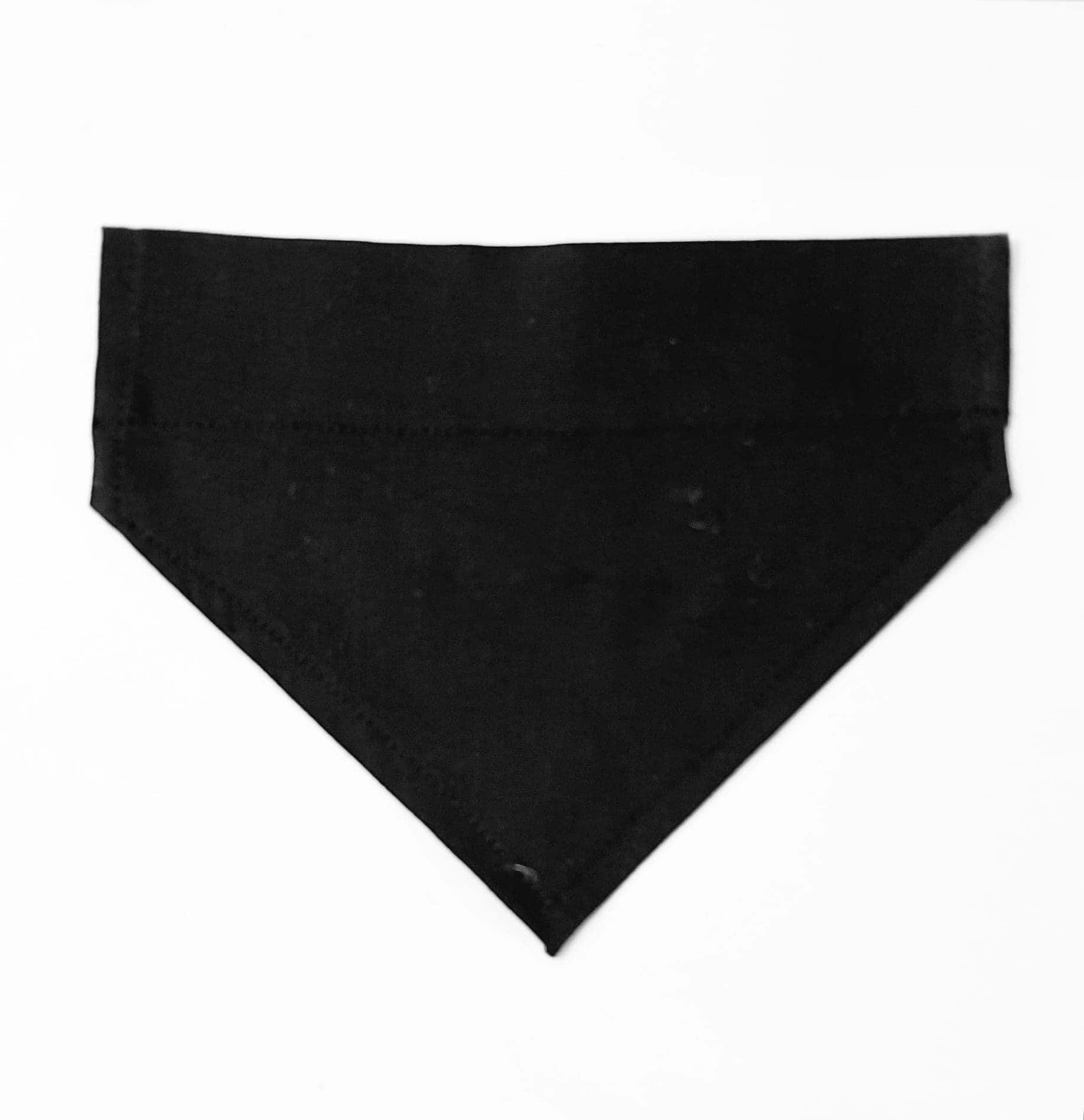 6 x Blank Dog BANDANAS Black Cotton For Personalising Crafts | Etsy