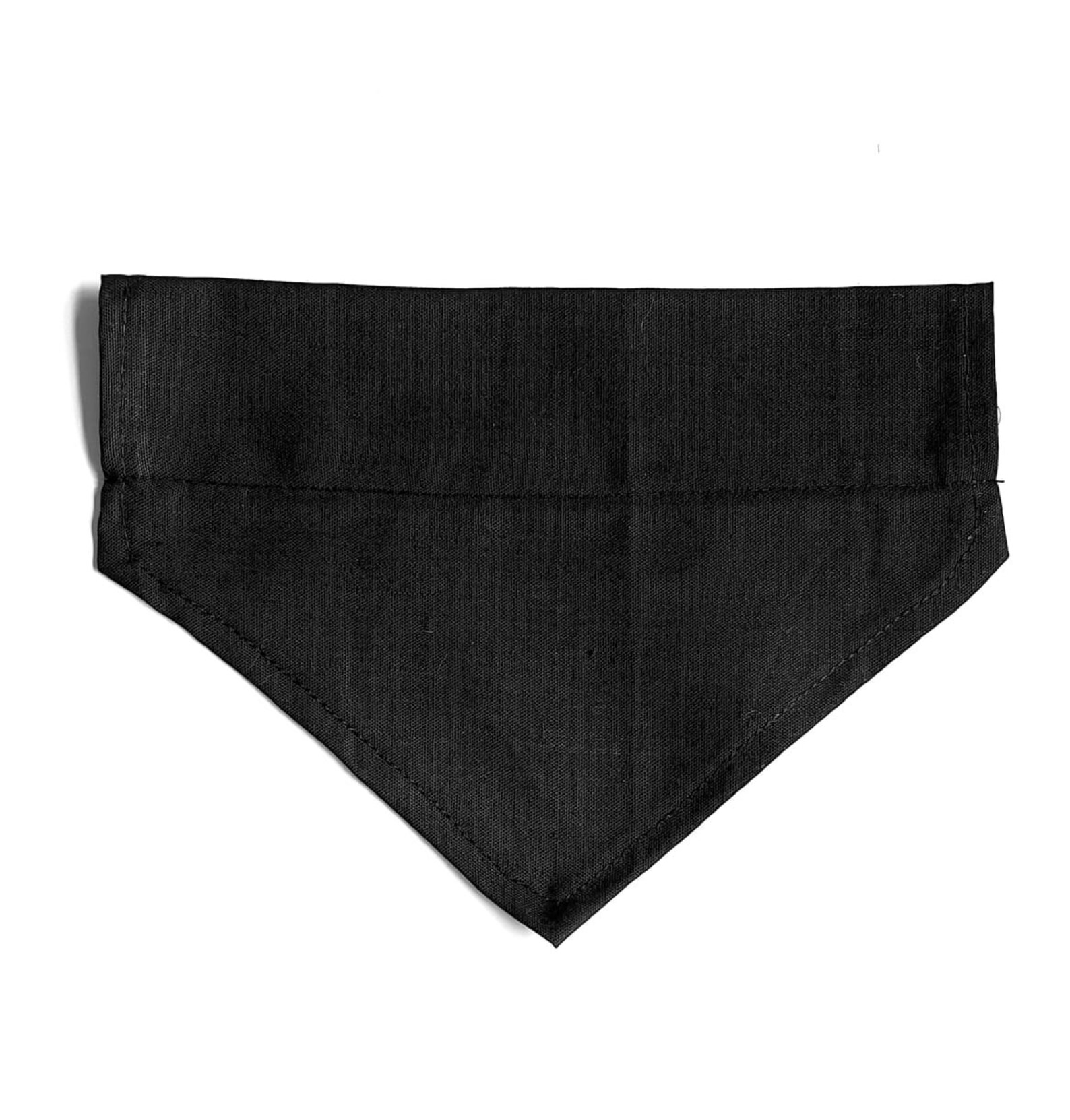 6 x Blank Dog BANDANAS Black Cotton All Medium Size For Etsy