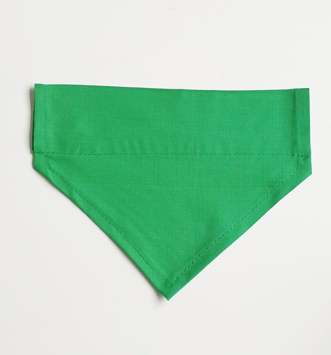 6 X Blank Dog BANDANAS Plain Green All Medium Personalising Etsy UK