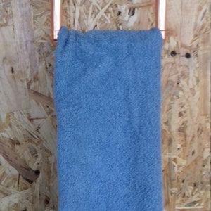 Handmade copper pipe towel ring/holder inc brackets