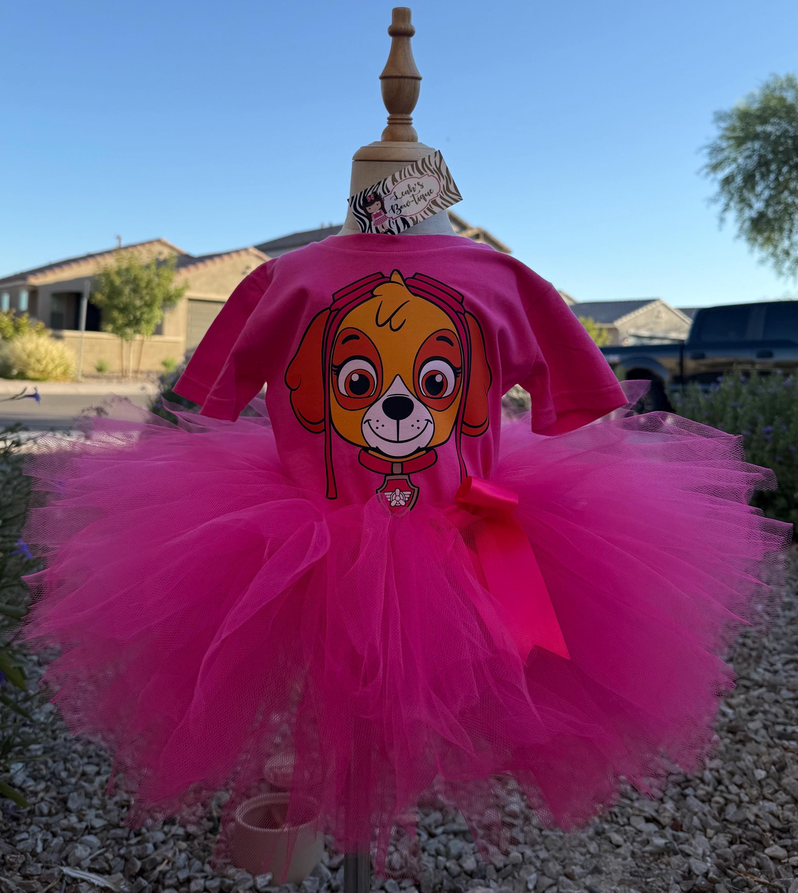 Paw Patrol Tutu Set/skyebirthdayoutfit/birthdayoutfit