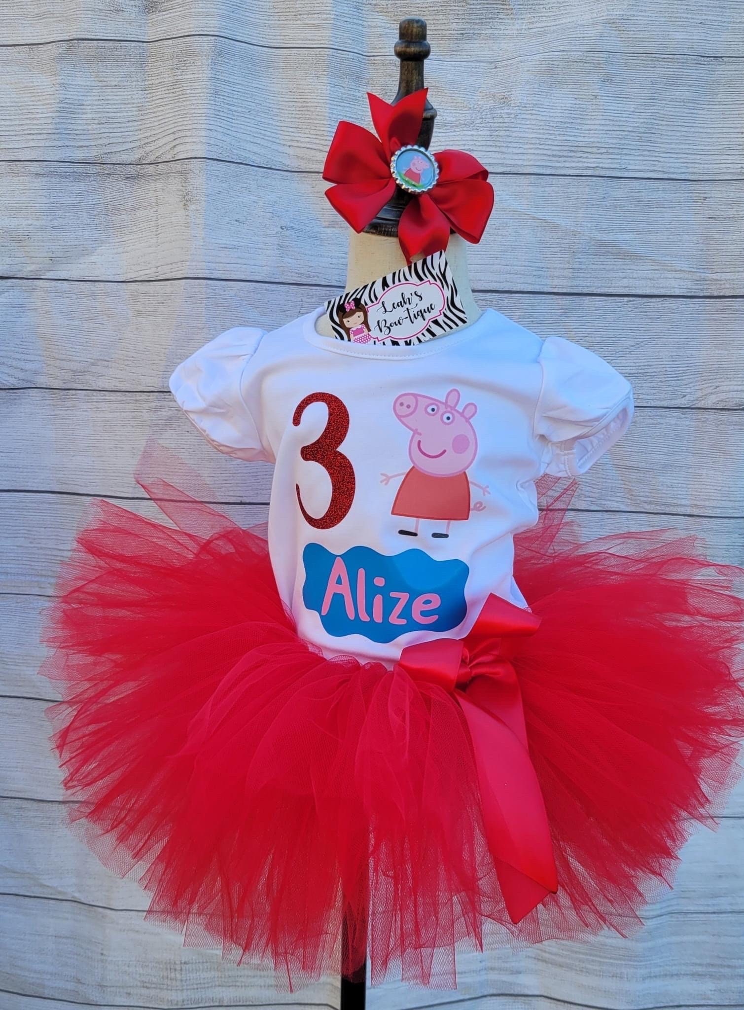 peppa birthday dress Peppa Pig Pink Party Dress | Favourite Characters | The Dressing Up Box