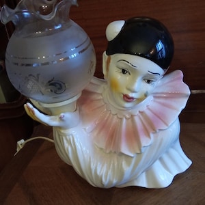 Pierrot the Moon ceramic lamp