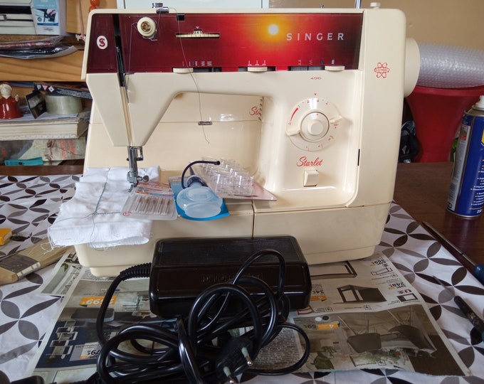 Sewing Machine Singer Starlet 496 Vintage Excellent Condition Etsy