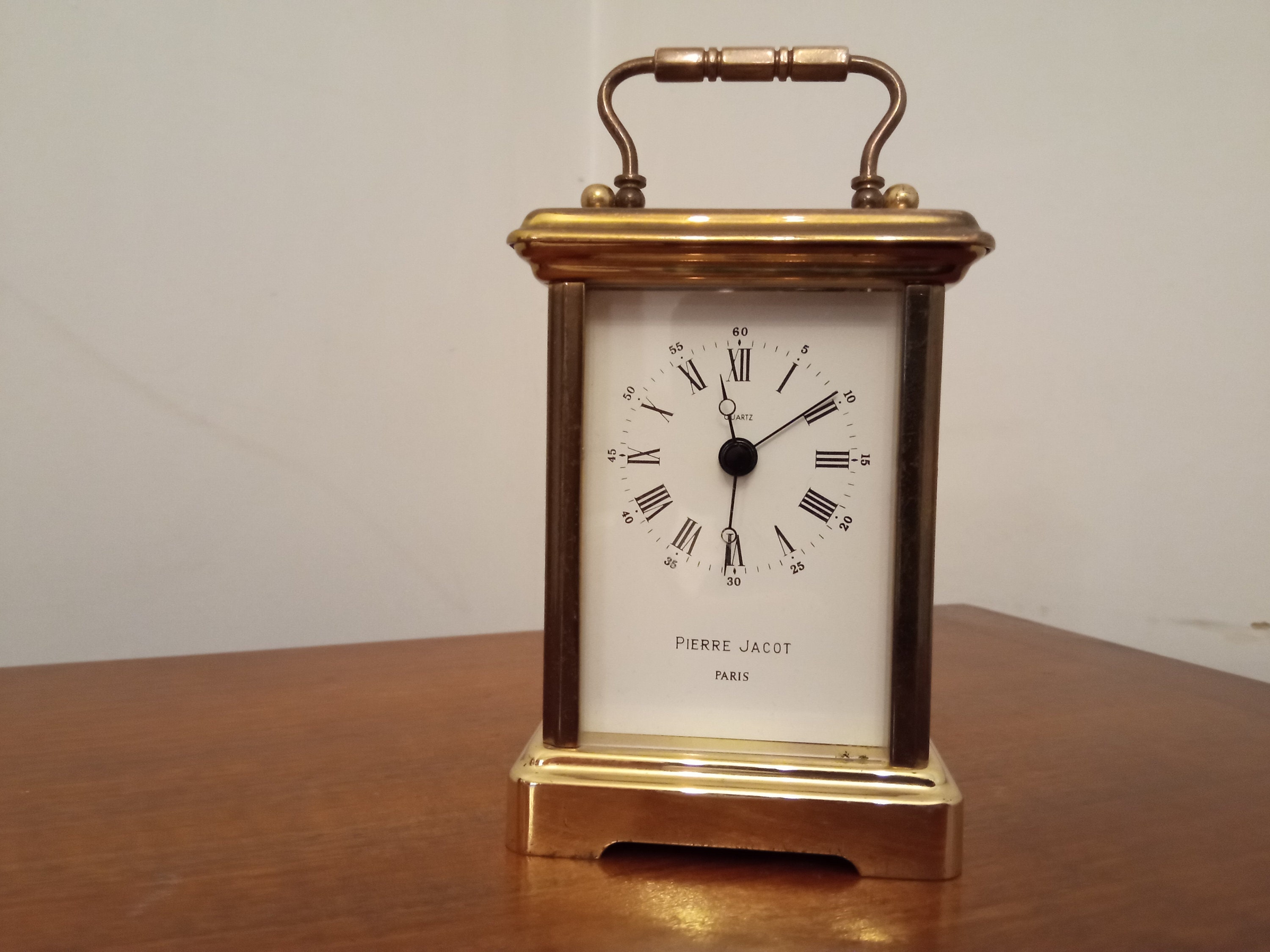Horloge Pendulette d'officier Réveil Pierre Jacot Paris | Quartz