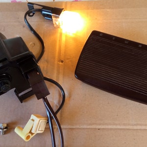 Motor for Singer Starlet 495/354 sewing machine with rheostat pedal