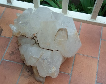 Large block of rock crystal 32kgs