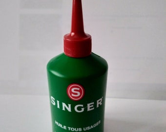 Huile Singer flacon de 100ml pour machine à coudre bricolage