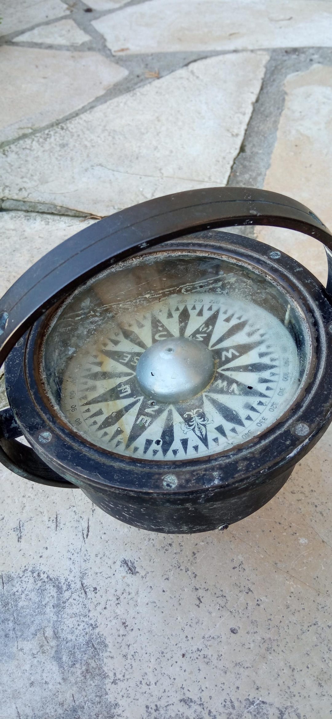 Merchant Compass Antique Nautical Compass (merchant Navy) - Etsy