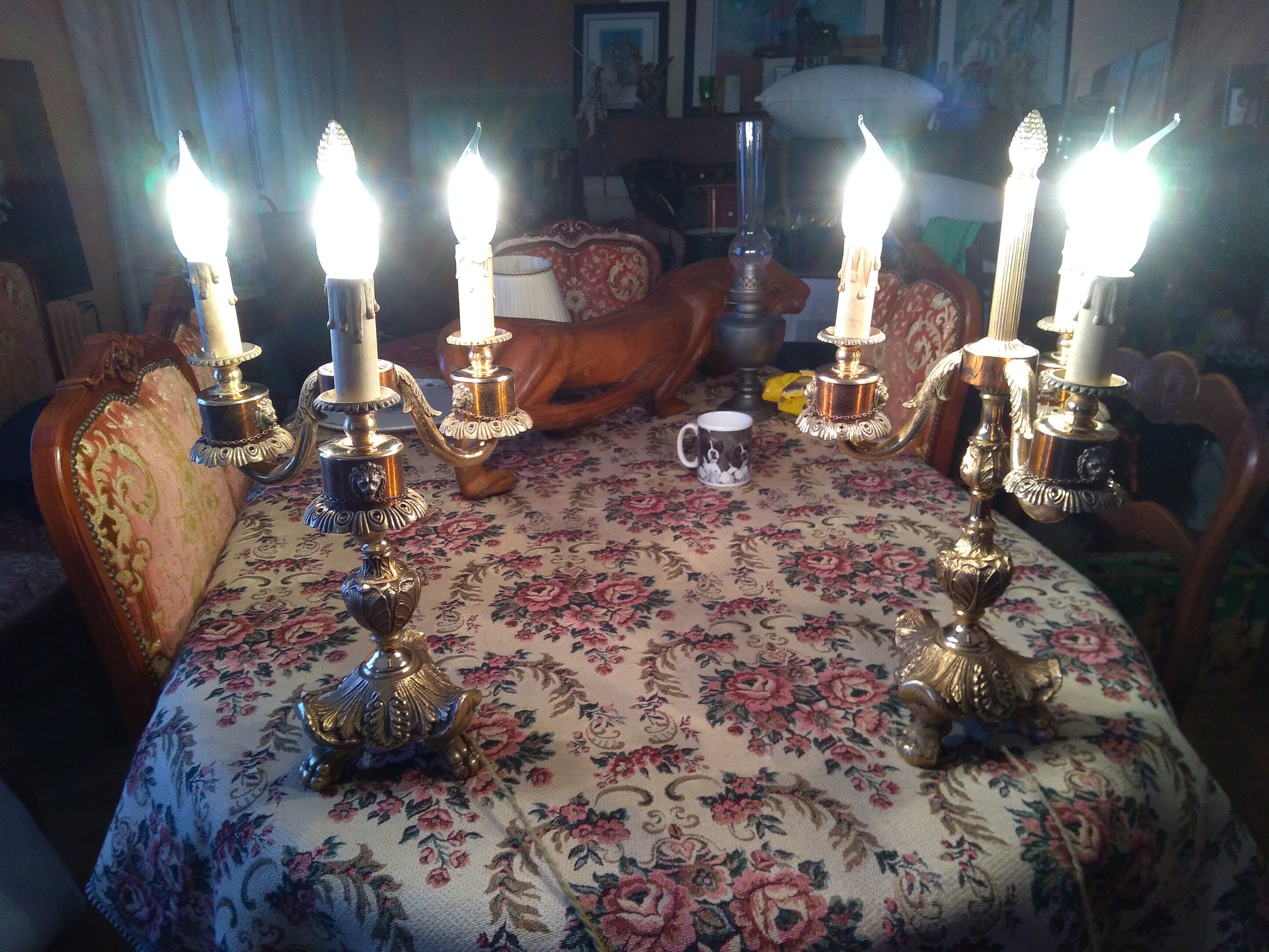 Paire De Chandeliers