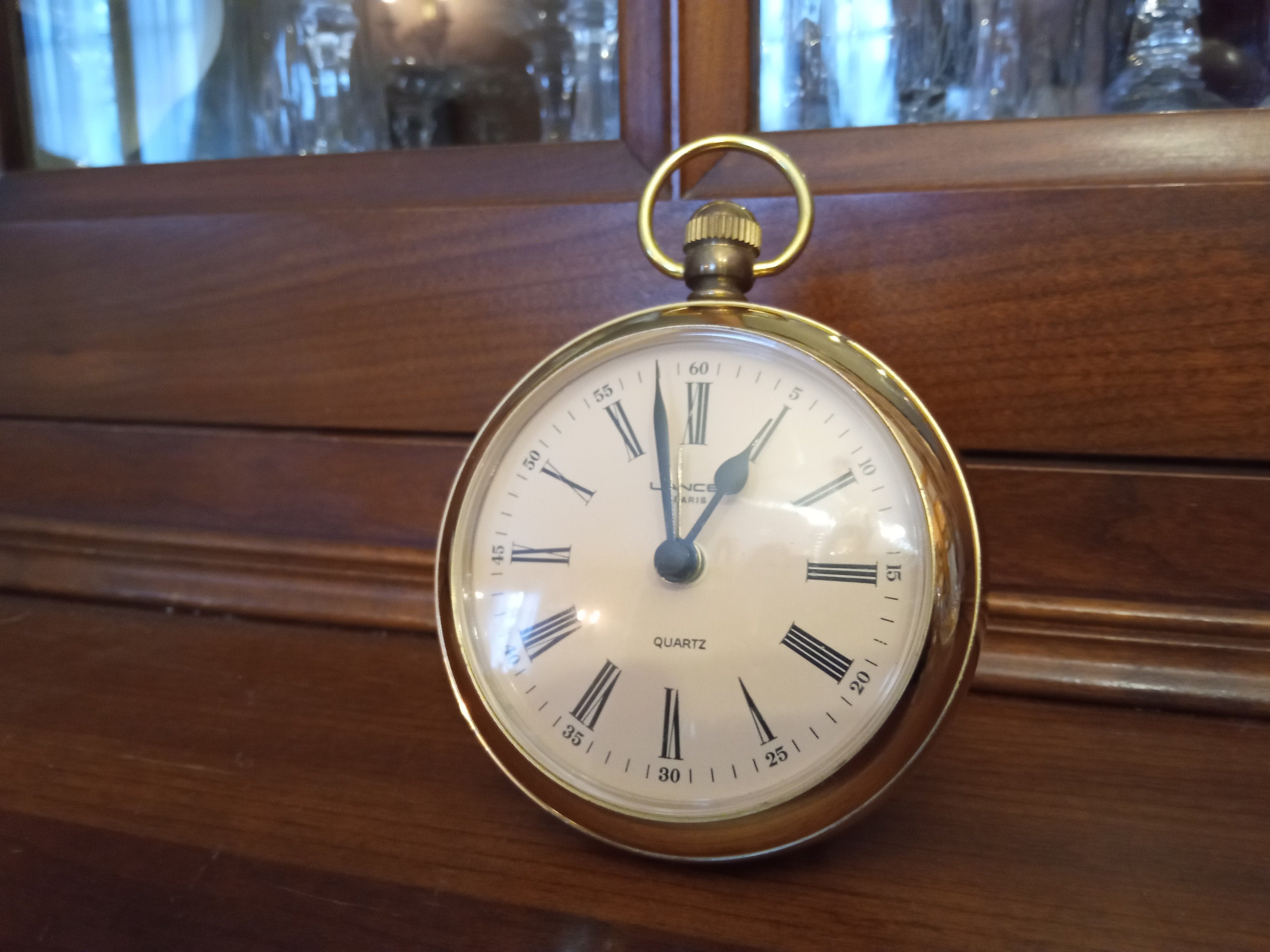 Horloge Montre Réveil Lancel Paris Quartz Vintage