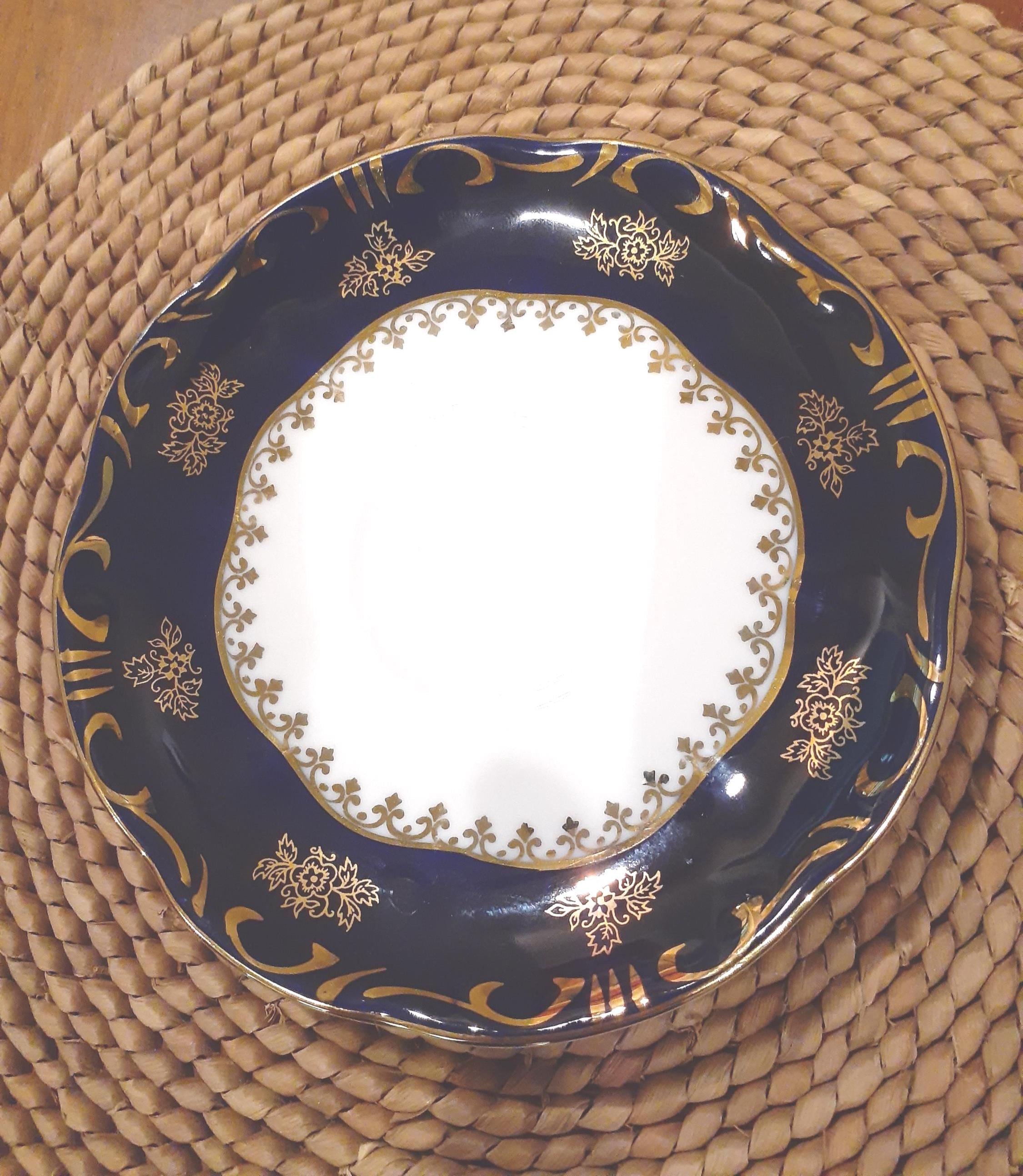ハンガリー陶磁器　ジョルナイZsolnay　ポンパドールPompadour　大皿 ジョルナイ ポンパドール3 ティーシュガーポット | BROCANTE MOMO