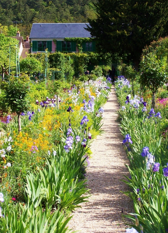 Paris Photography Monet S Garden At Giverny Giverny Etsy