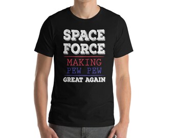 United States Space Force Alien Liaison Officer Gift Black T Shirt 100/% Cotton