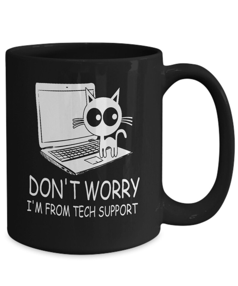 Tech Support Mug Funny IT Support Tech Support Gift Etsy