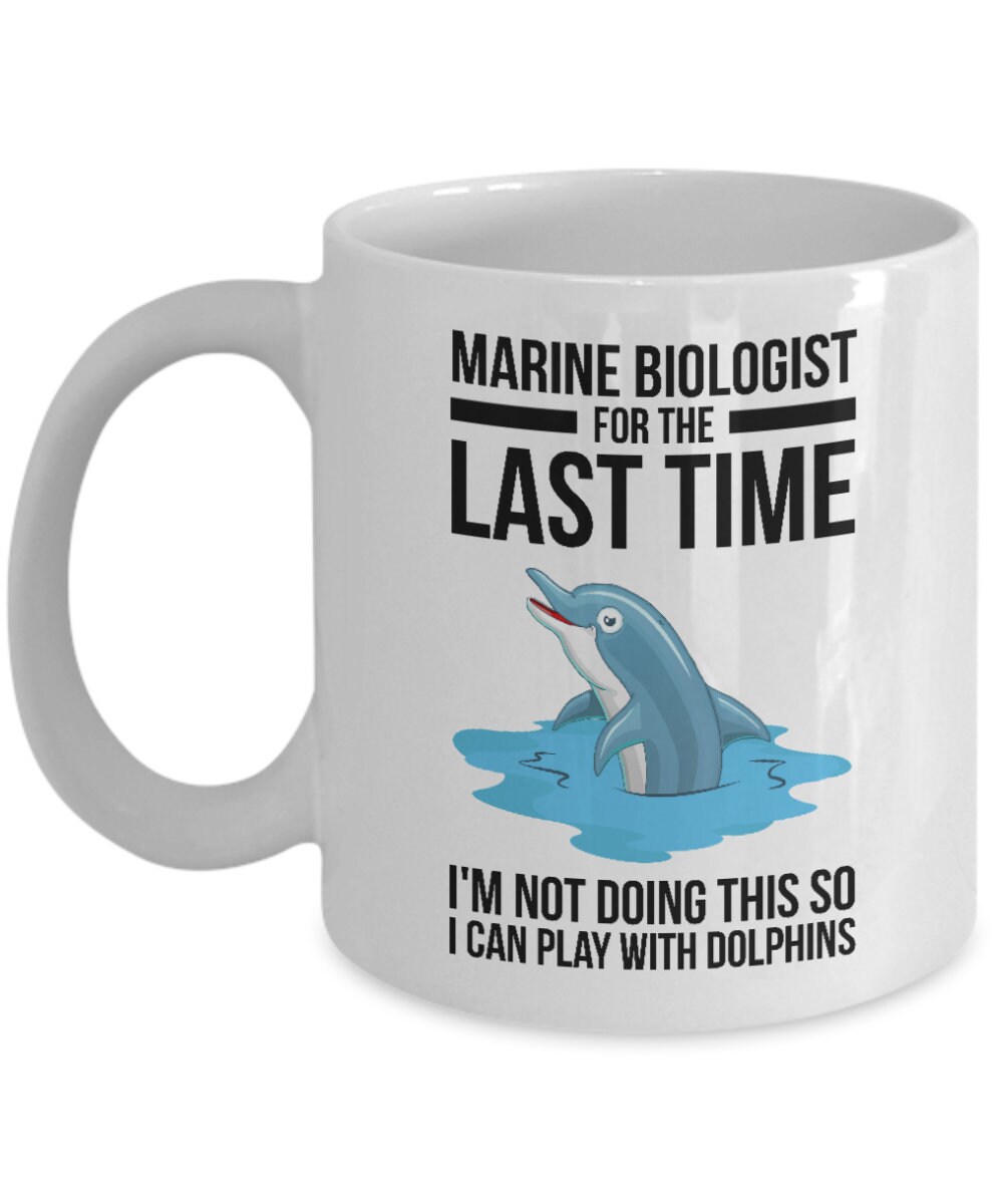Marine Biology Gift Biologist Gift Marine Biologist Mug Etsy