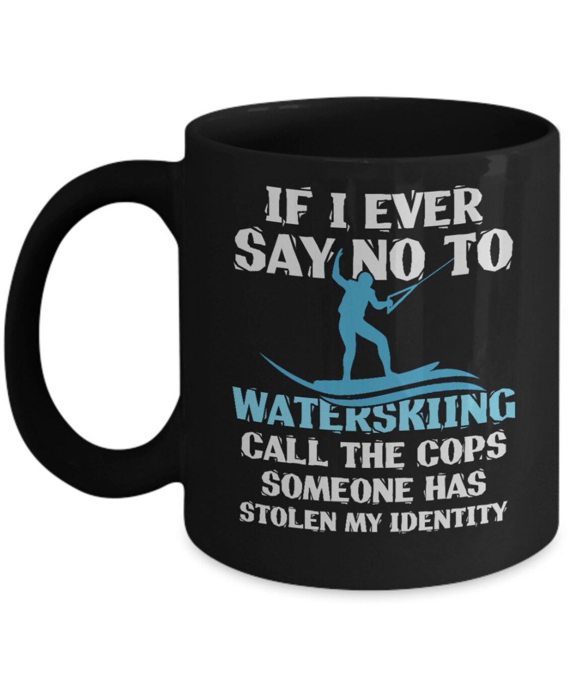 Waterski Gift Waterskiing Mug Water Skiing Mug Lake Mug Etsy