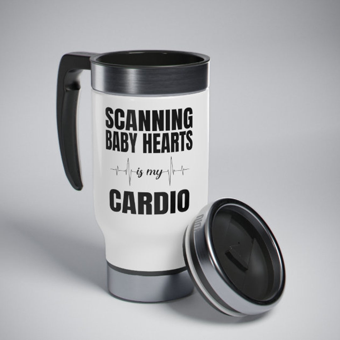 Fetal Cardiac Sonographer Travel Mug Fetal Echocardiography - Etsy