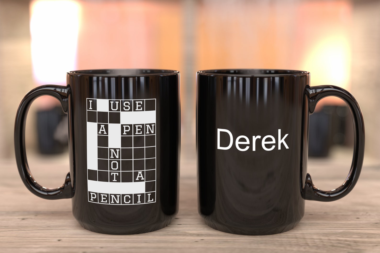Funny Crossword Puzzle Mug Crossword Lover I Love Etsy