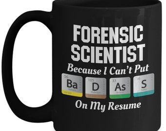 Forensic Scientist Mug | Funny Forensic Pathologist | Forensic Love | Forensic Science Cup | Crime Investigator | Criminologist |  Student
