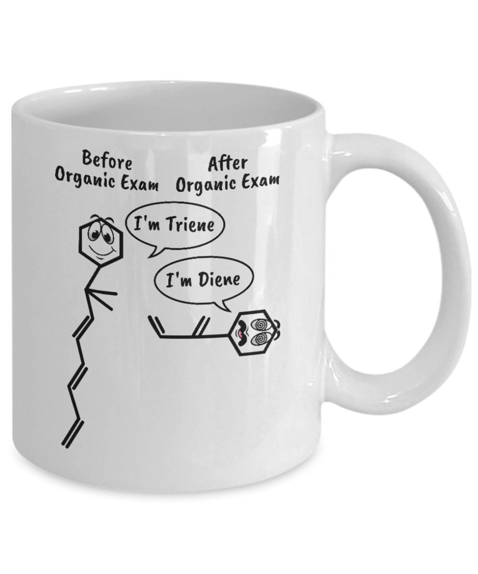 Organic Chemistry Mug Chemistry Gift Chemistry Student Etsy
