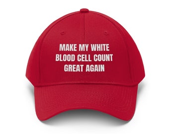 Leukemia Awareness Hat Blood Cancer HIV 