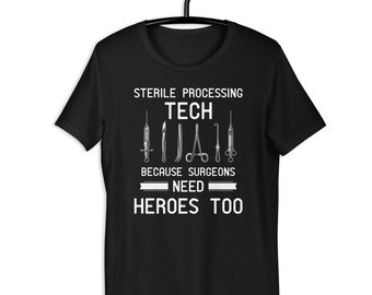 Sterile Processing Technician Unisex T-Shirt, UNION Tech , ODER Krankenschwester , OR Tech , Steriler Verarbeiter , Cpd Tech , Scrub Life , Central Services