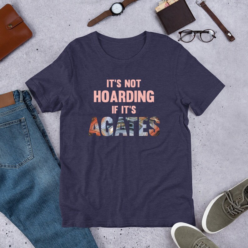 Rock Collector Tote Bag - "It's Not Hoarding If It’s Rocks" Geologist Gift Shoulder Bag - View #11