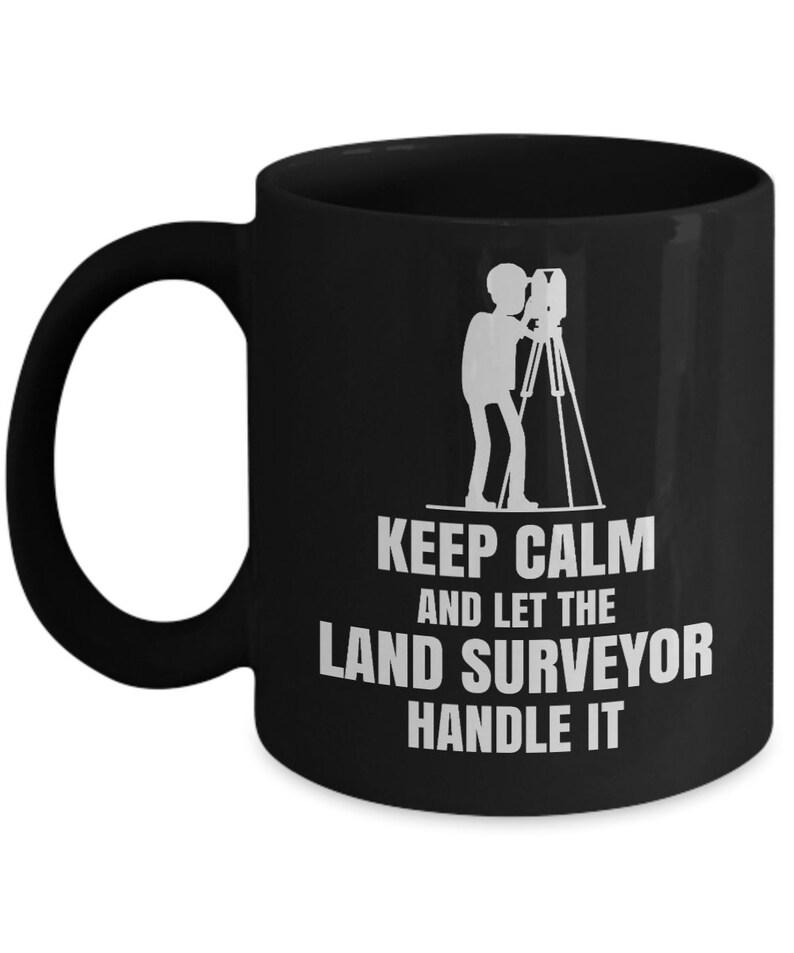 Land Surveyor Mug Gift Land Surveying Surveyor Cup Etsy - image 0