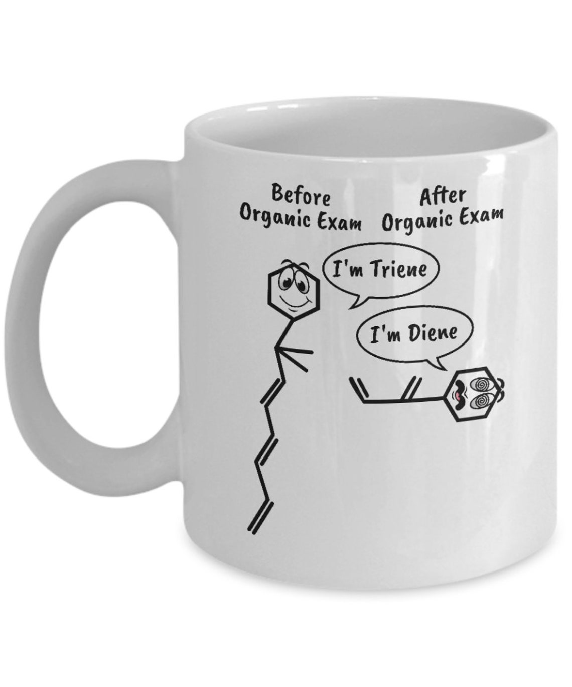 Organic Chemistry Mug Chemistry Gift Chemistry Student Etsy