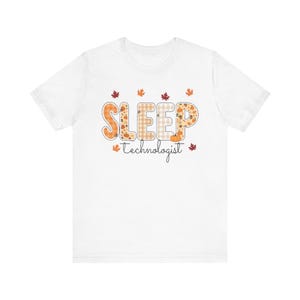 Sömntekniker höst unisex t-shirt, hösttema, polysomnograf, sömntekniker, RST, sömnlaboratorium