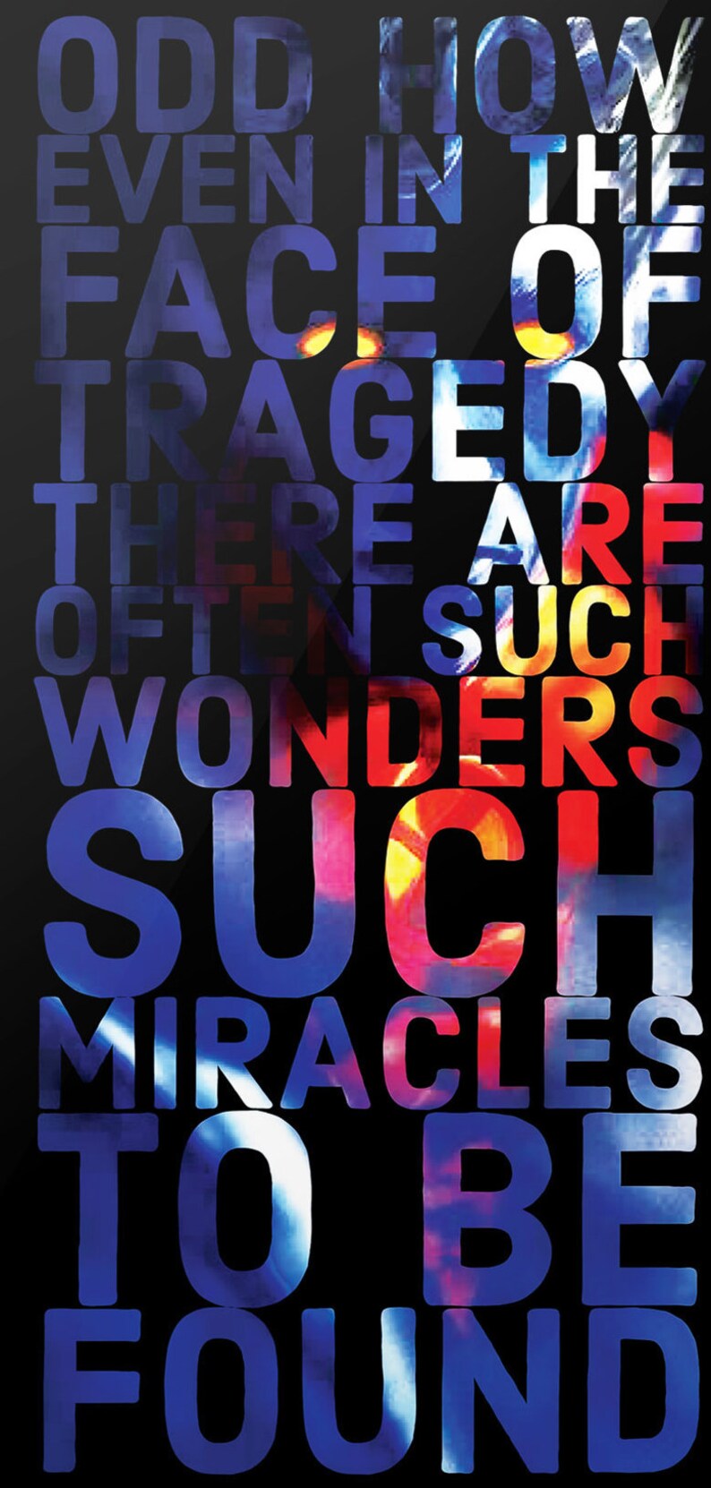 Xmen / Nightcrawler INSPIRED Quote Poster / Print / Marvel Poster