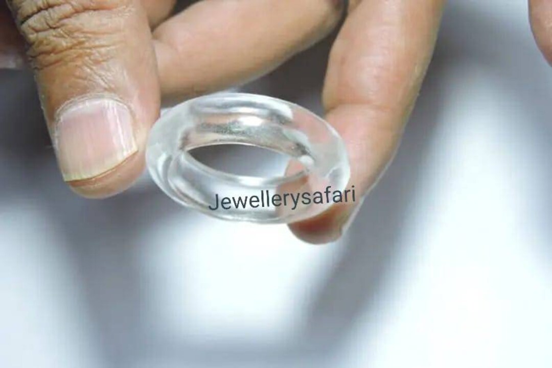 1 Piece Adorable Natural Rock Crystal Quartz Smooth Polished Full ...