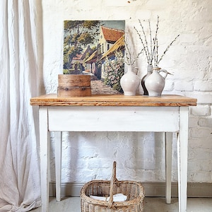 Antiker Verwandlungstisch/Spieltisch, Oldwood, Rusticfarmhouse, Konsolentisch, Brocante, Patinacharme