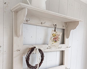 Antique Cup Rack, Brocante, Oldwhite, Cottage, Farmhouse