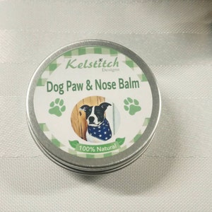 Dog Paw and Nose Balm - Paw Balm - Nose Balm - Dog Paw Care - Soothe Paws - Gift for Dog - Dog Grooming Gift - Pet Gift