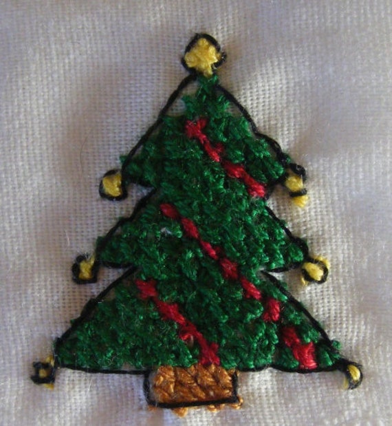 Cross stitch pattern - Christmas Tree cross stitch pattern - instant digital downloadable cross stitch pattern - pdf cross stitch pattern